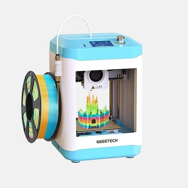 GEEETECH M1 High-Speed Mini 3D Printer for Kids & Beginners