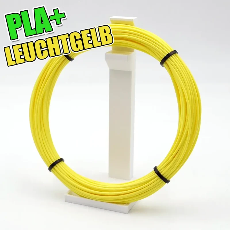 PLA+ Leuchtgelb Sample