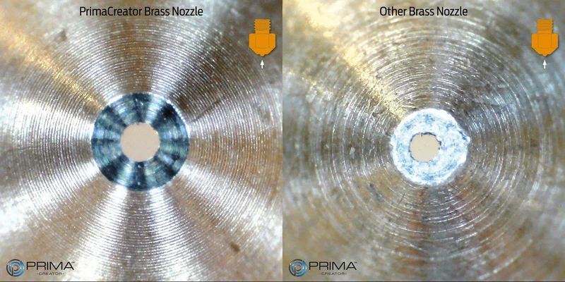 RepRap M6 Brass Nozzle 0,2 mm - 1,75 mm