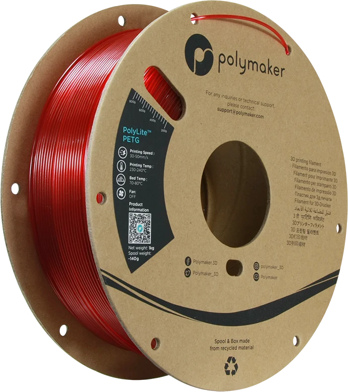 Polymaker - PolyLite™ PETG Filament 1,75mm 1000g