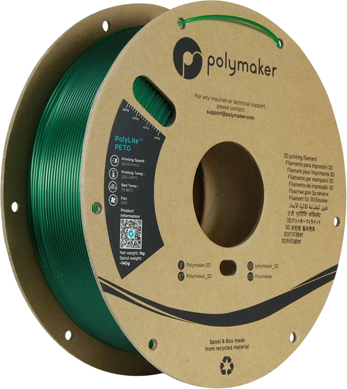 Polymaker - PolyLite™ PETG Filament 1,75mm 1000g