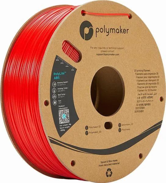 Polymaker - PolyLite™ ABS Filament 1,75mm 1000g