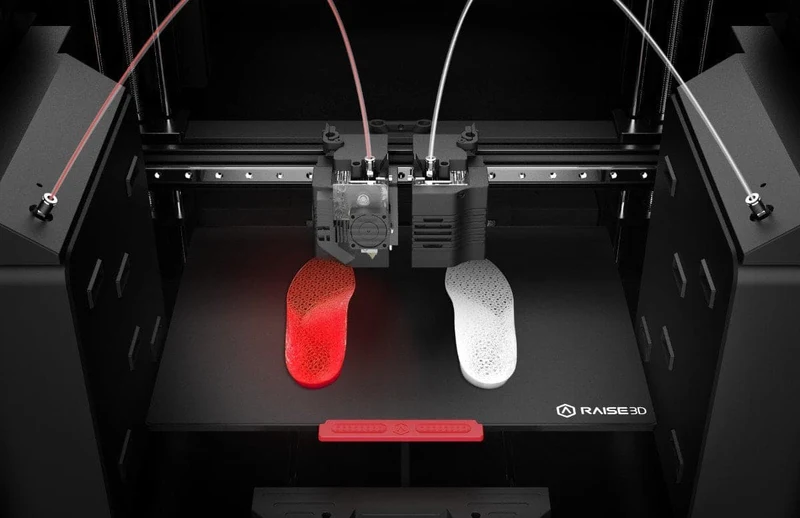 Raise3D E2 Mehrzweck-3D-Drucker mit IDEX-Dual-Extruder