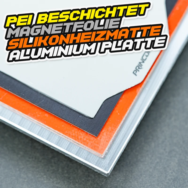Druckbett Komplett SET PEI Folie !Variante wählen!