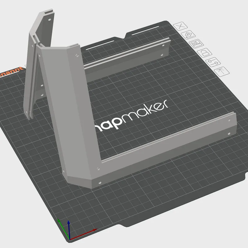 Snapmaker U1 – Digitale Deckelerweiterung .3MF Download