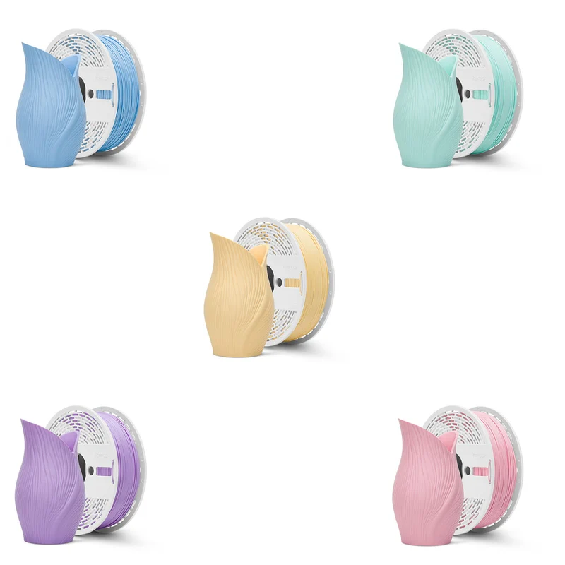 Fiberlogy Matte PET-G - Pastel Bundle [1.75mm]