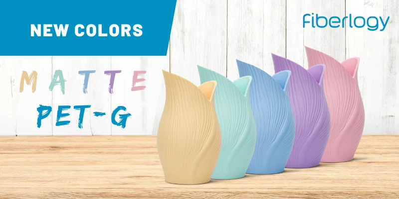 Fiberlogy Matte PET-G - Pastel Bundle [1.75mm]