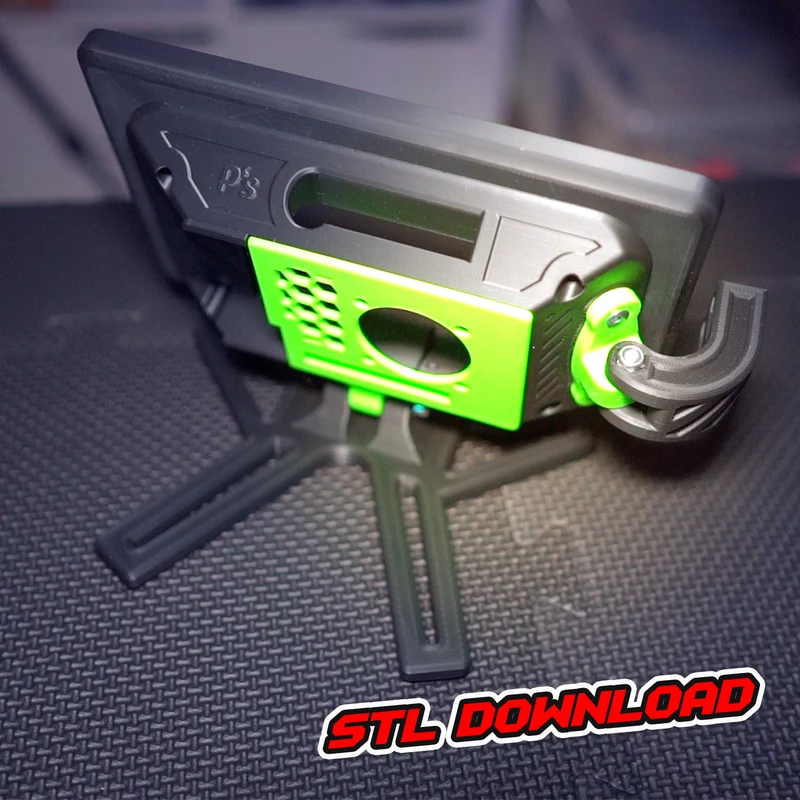 Touchscreen Raspberry Pi 3 / 4 Halter (STL Downloads)