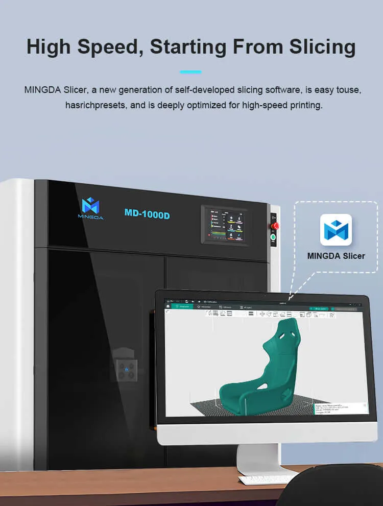 MINGDA MD-1000D 3D Drucker