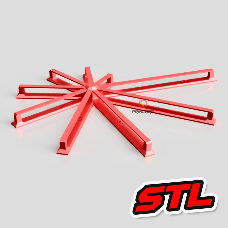 Brücken Test - STL Sofort-Download
