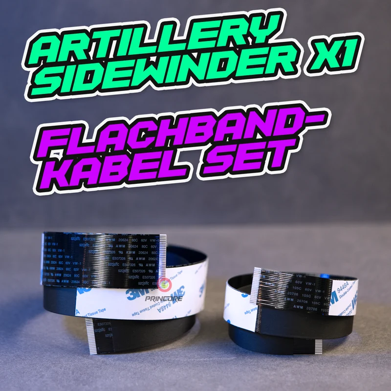 Artillery Sidewinder X1 - Flachbandkabel + Platinen Set