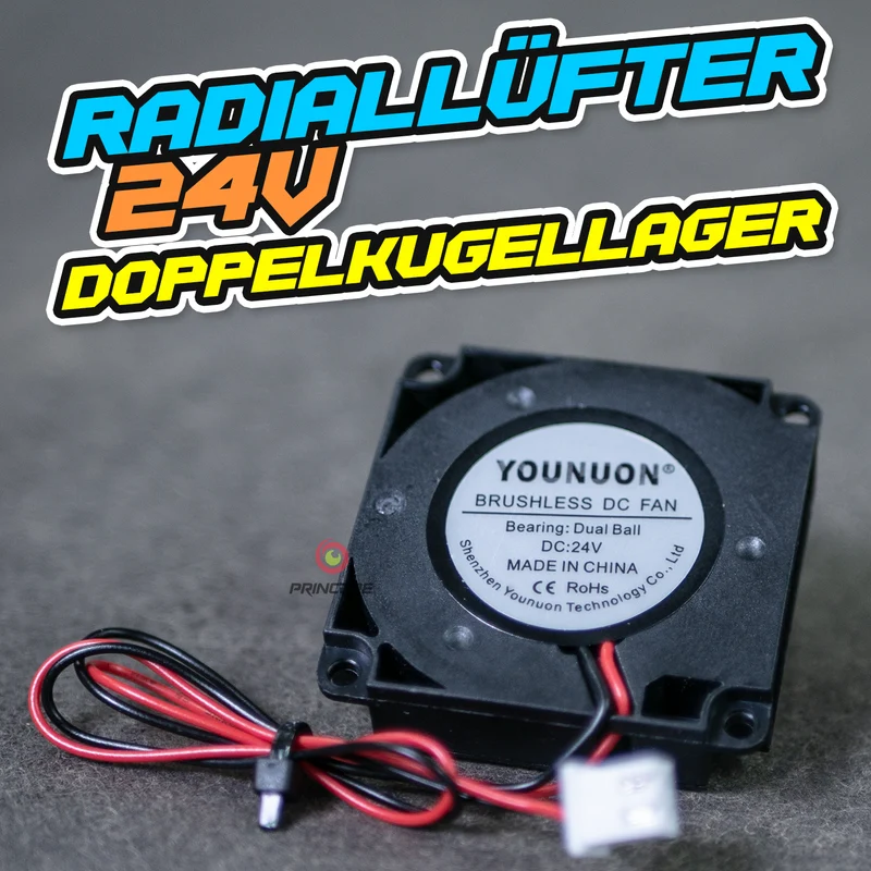 Radiallüfter 4010 24V Doppelkugellager