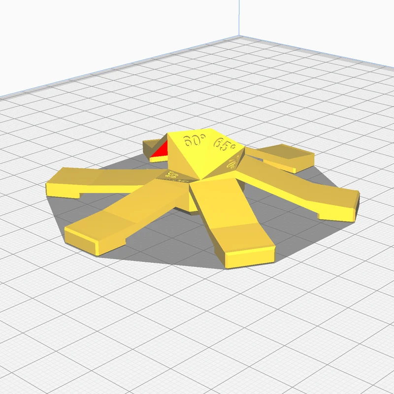 Überhang Test - STL Sofort-Download