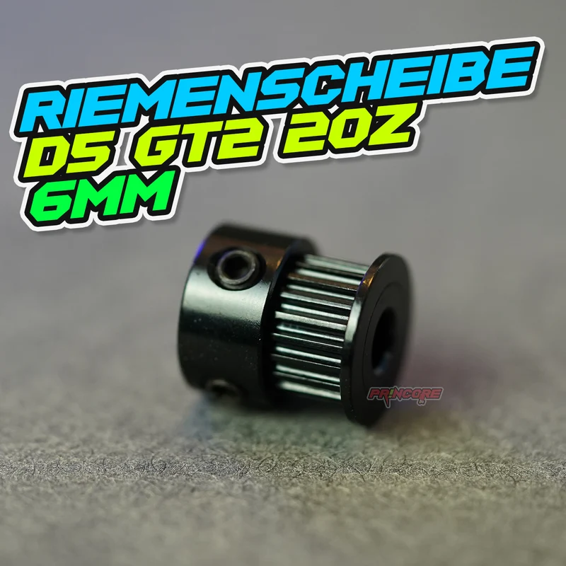 Zahnriemenscheibe GT2 20Z 6mm D5