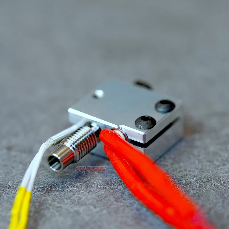 VOLCANO HOTEND SET + TITAN Heatbreak + gehärtete DÜSE + Thermistor/Heizpatrone (z.B. Sidewinder X1 / GENIUS)