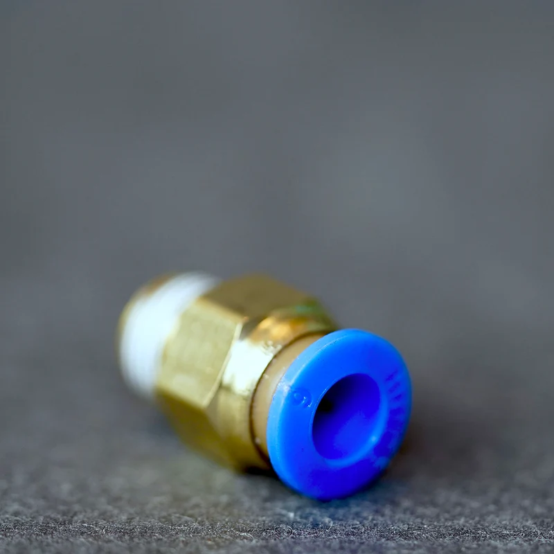 Pneumatik Anschluss 6mm PC6-01 [Messing]