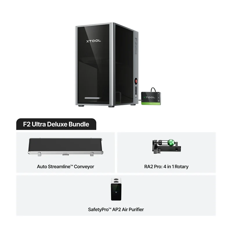xTool F2 Ultra Single Laser Engraver Deluxe