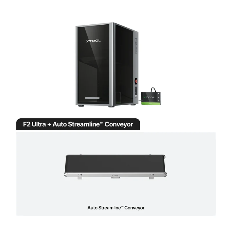 xTool F2 Ultra Single Laser Engraver + Conveyor