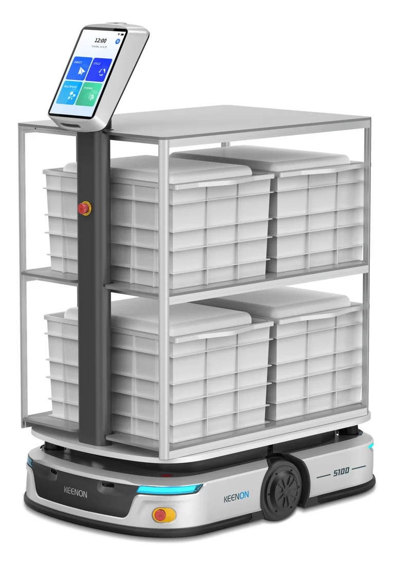 Keenon Transportroboter S100 – Effiziente Automatisierung für Lager und Produktion