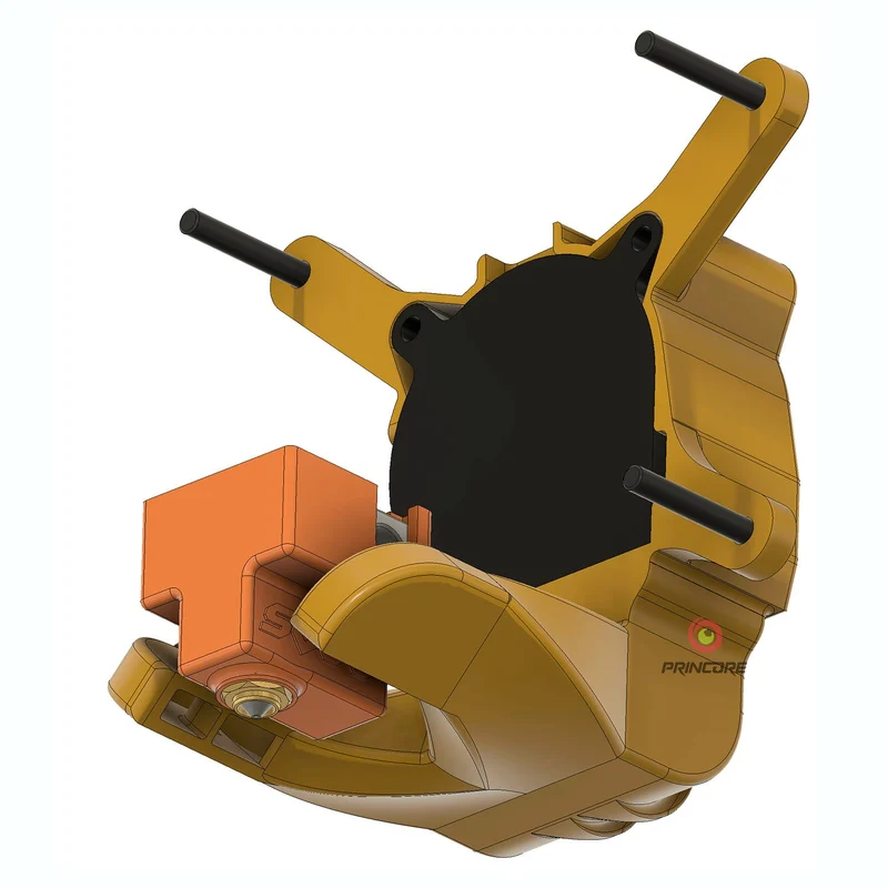 SOVOL SV06 Plus Bauteillüfter Halter - SLS Druck