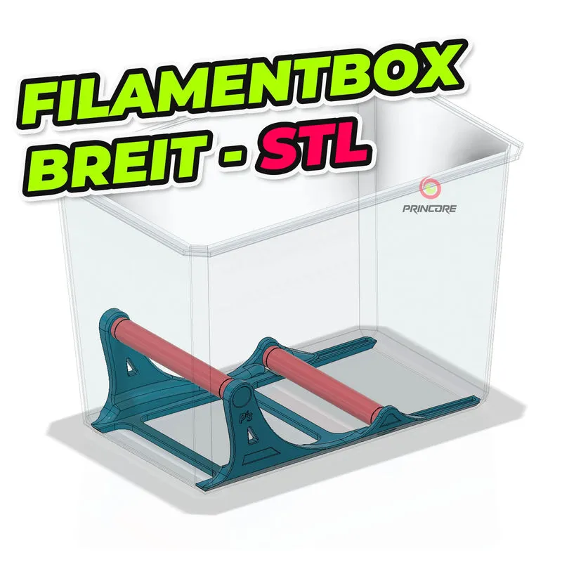 Filament Trockenbox breite Version [STL Downloads]