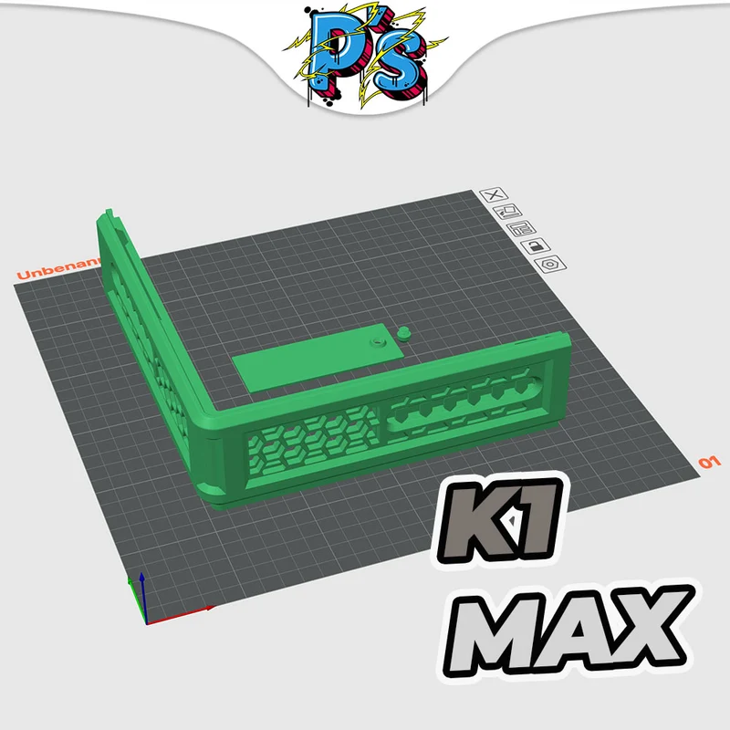 Creality K1 MAX Gehäuseerweiterung STL