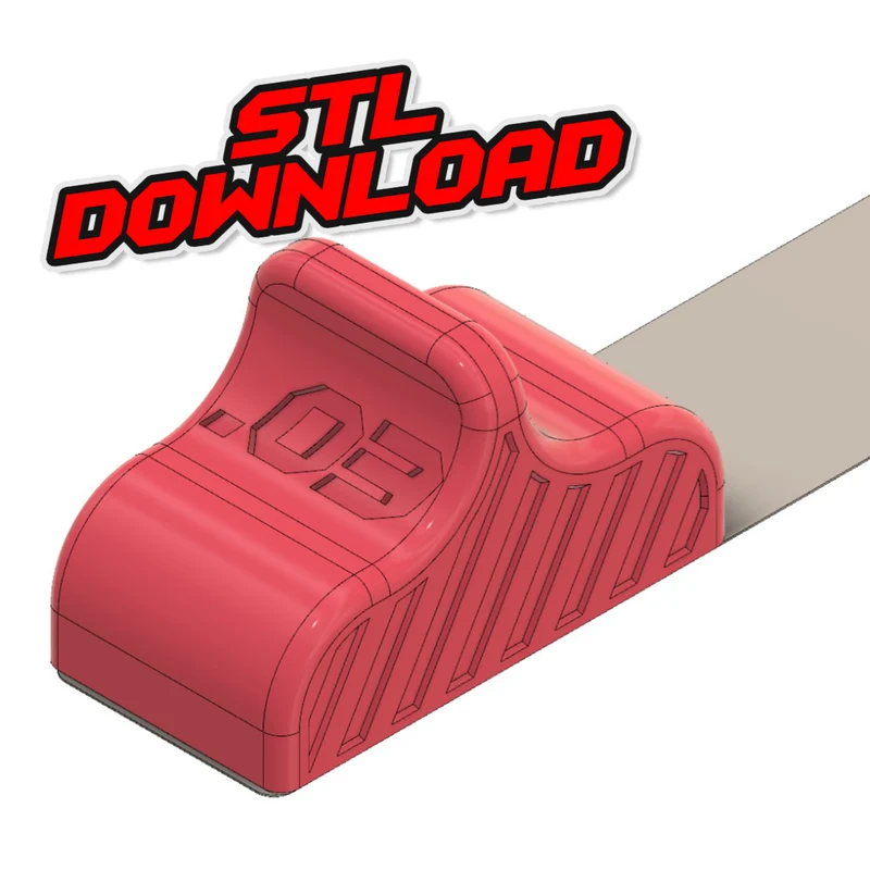 Einstellfolie 0,03mm OHNE Griff