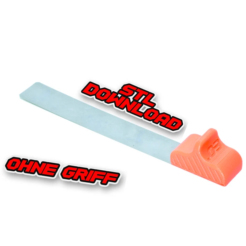 Einstellfolie 0,03mm OHNE Griff