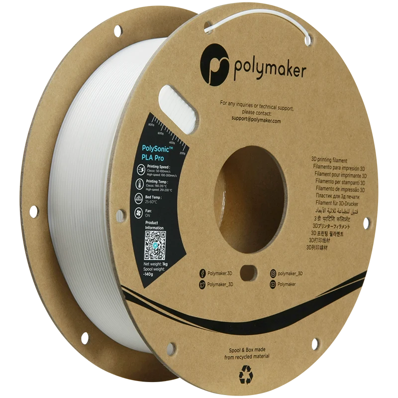 Polymaker PLA Pro Filament 1kg 1,75 mm 20