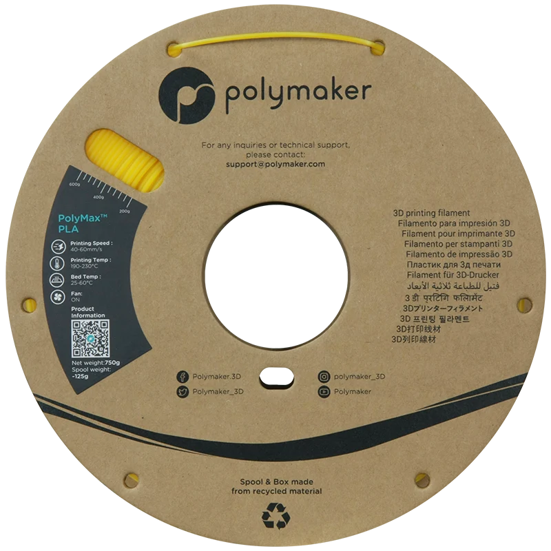 Polymaker PolyMax PLA 0,75kg 1,75 mm