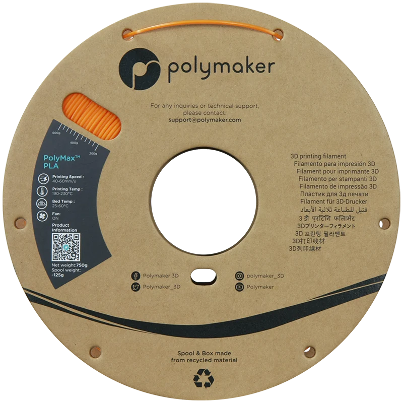 Polymaker PolyMax PLA 0,75kg 1,75 mm