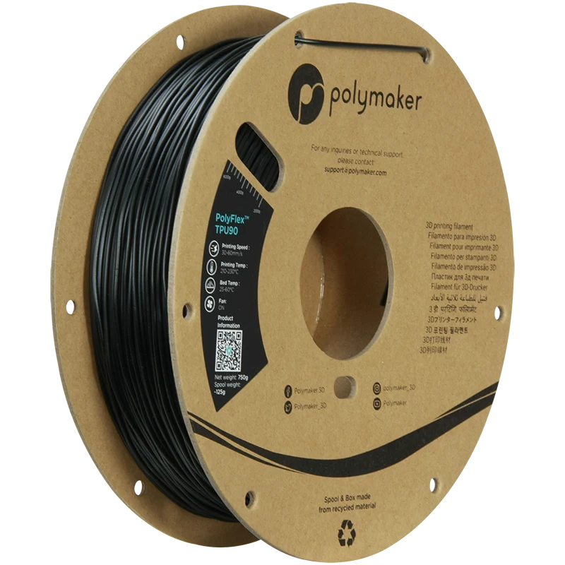 Polymaker PolyFlex TPU90 Filament 0,75kg 1,75 mm